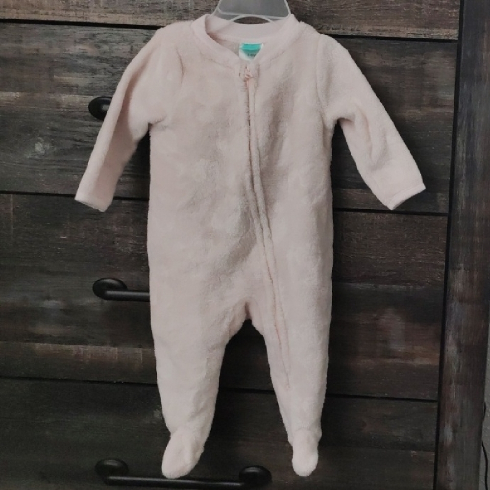 Disney Cream Footies One Piece with Cozy Design